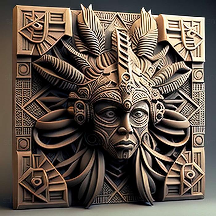 3D model aztec (STL)